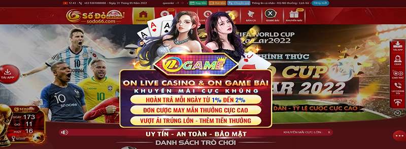 Casino live sodo66 có đầy đủ các game mà bạn tìm kiếm