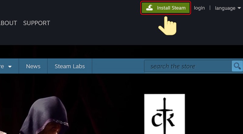 Cài đặt Steam