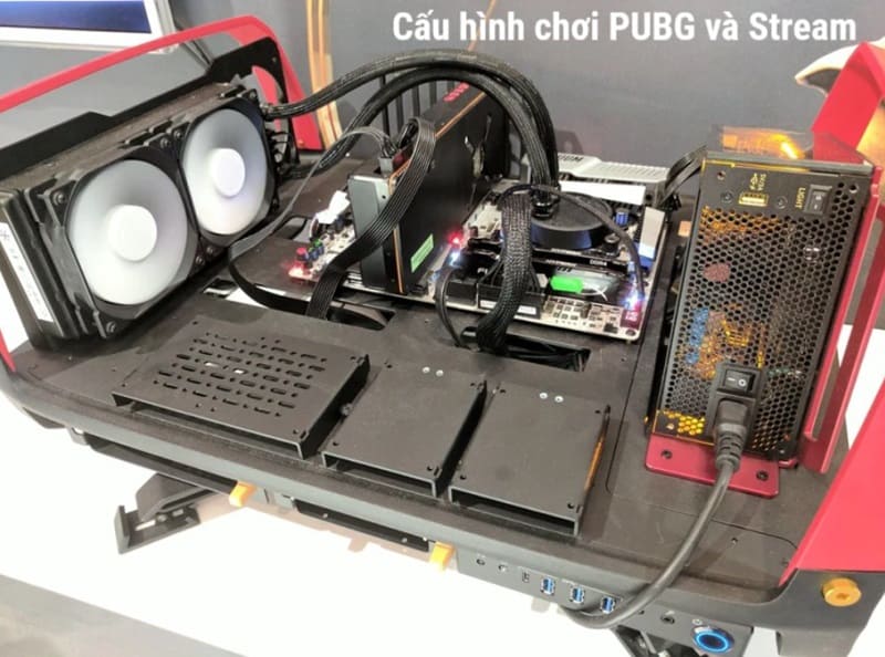 Cấu hình chơi PUBG và Stream